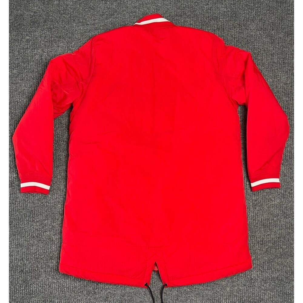 Nike Baseball Stock Dugout Jacket Long Coat Men Medium Red DC8335-657 NWT $150 - Picture 9 of 13